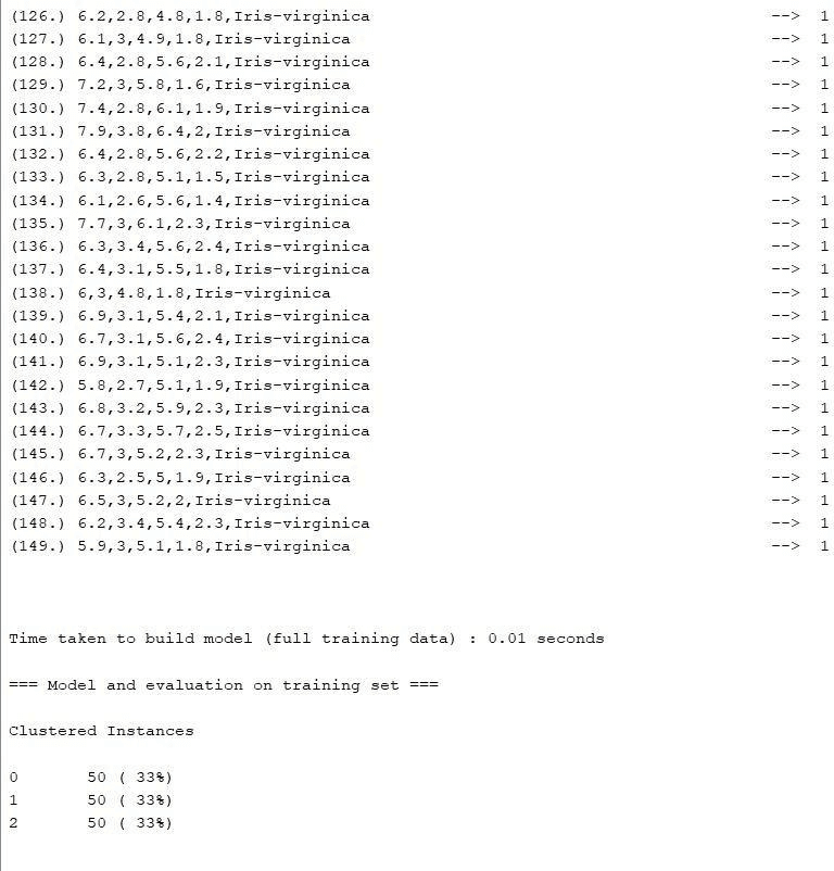 Text Mining & Sentiment Analysis Using WEKA output screenshot 4