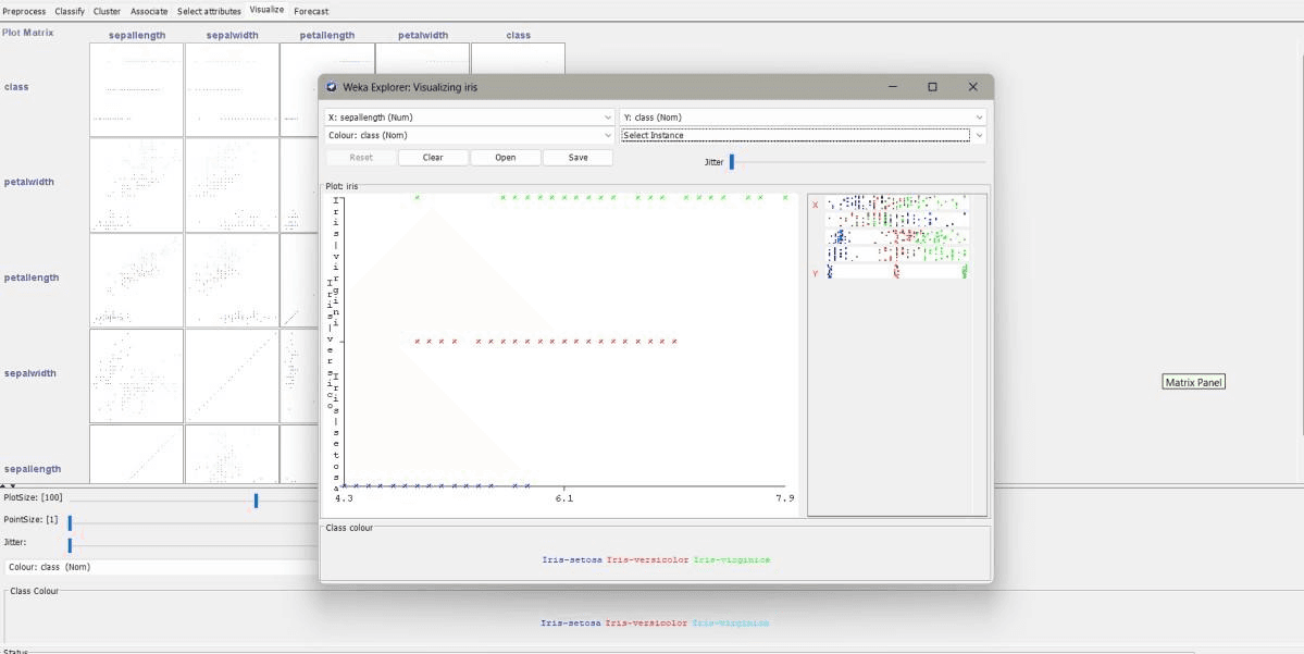 Implement K-Means Clustering Using WEKA output screenshot 4